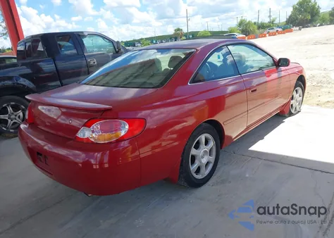 2002 Toyota Camry Solara Sle V6 из США, поврежденный, VIN 2T1CF22P82C548189